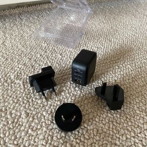 Travel Adaptors and USB Charger New